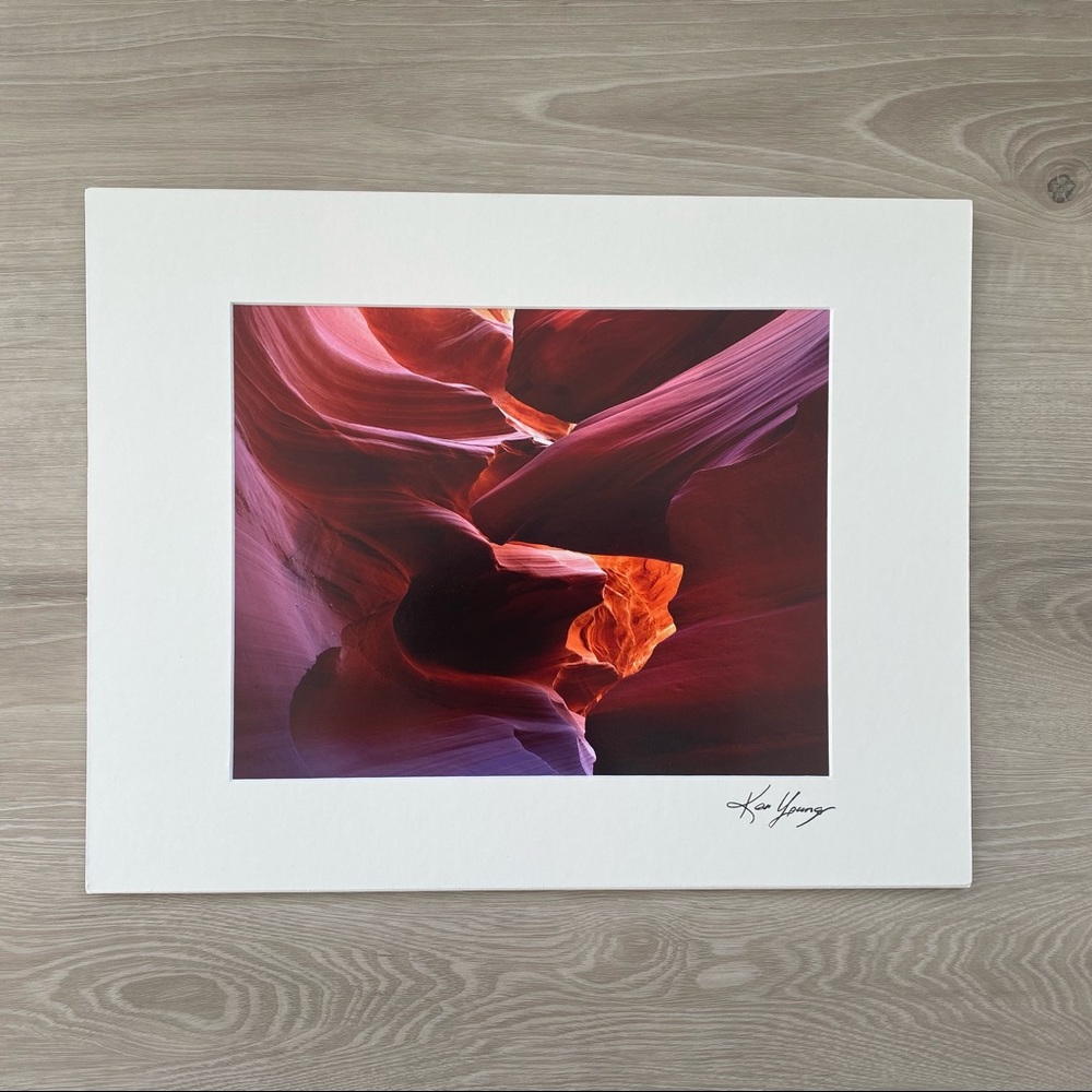 Beautiful Print of Lower Antelope Canyon